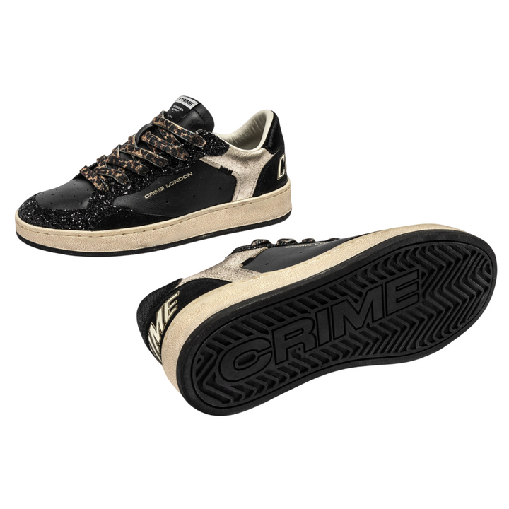 CRIME LONDON Sneaker Chelsea Gold Touch