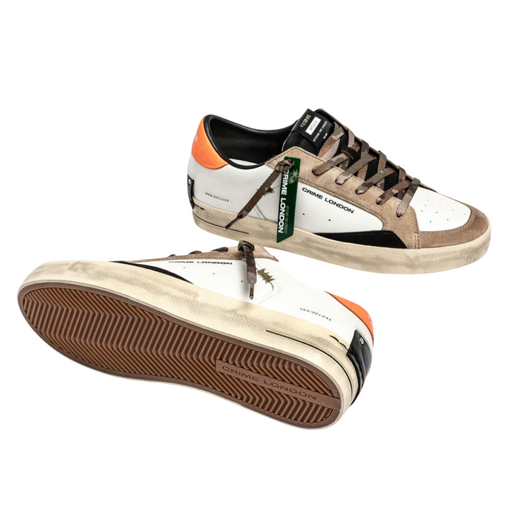 CRIME LONDON Sneaker SK8 Deluxe Burnt Camo