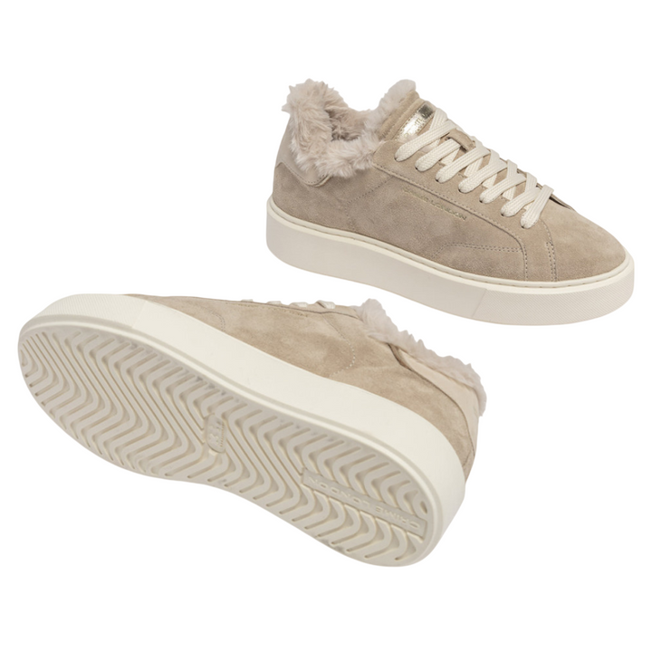 CRIME LONDON Sneaker Extralight Almond Milk Fuzzy