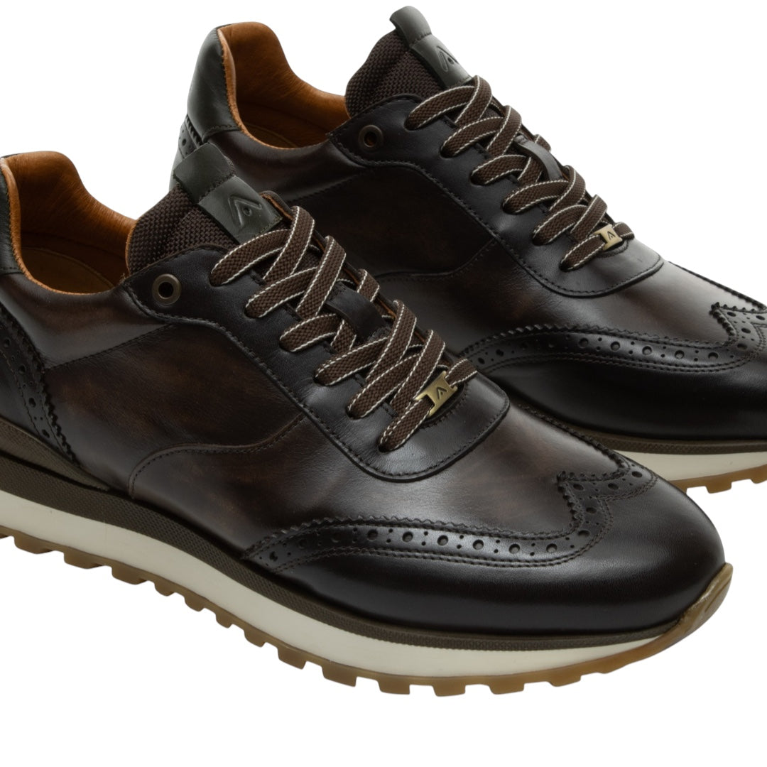 AMBITIOUS Sneaker Park Brogue Runner TDM