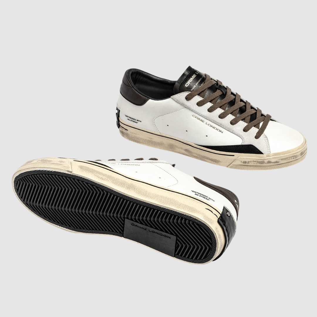 CRIME LONDON SNEAKER DISTRESSED DAY ZERO