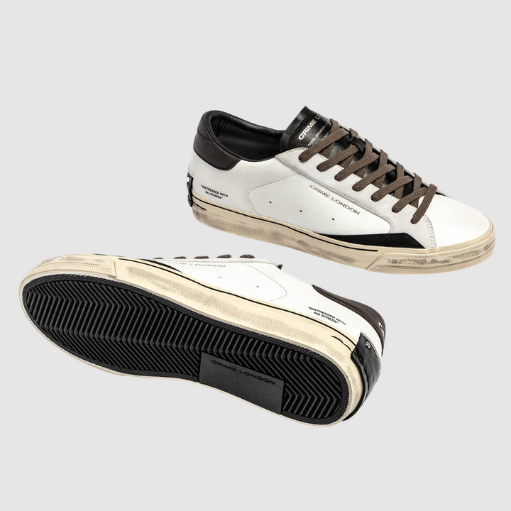 CRIME LONDON SNEAKER DISTRESSED DAY ZERO