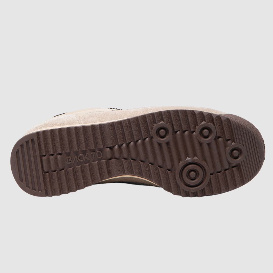 BACK 70 SNEAKER JOGGER BEIGE COFFEE