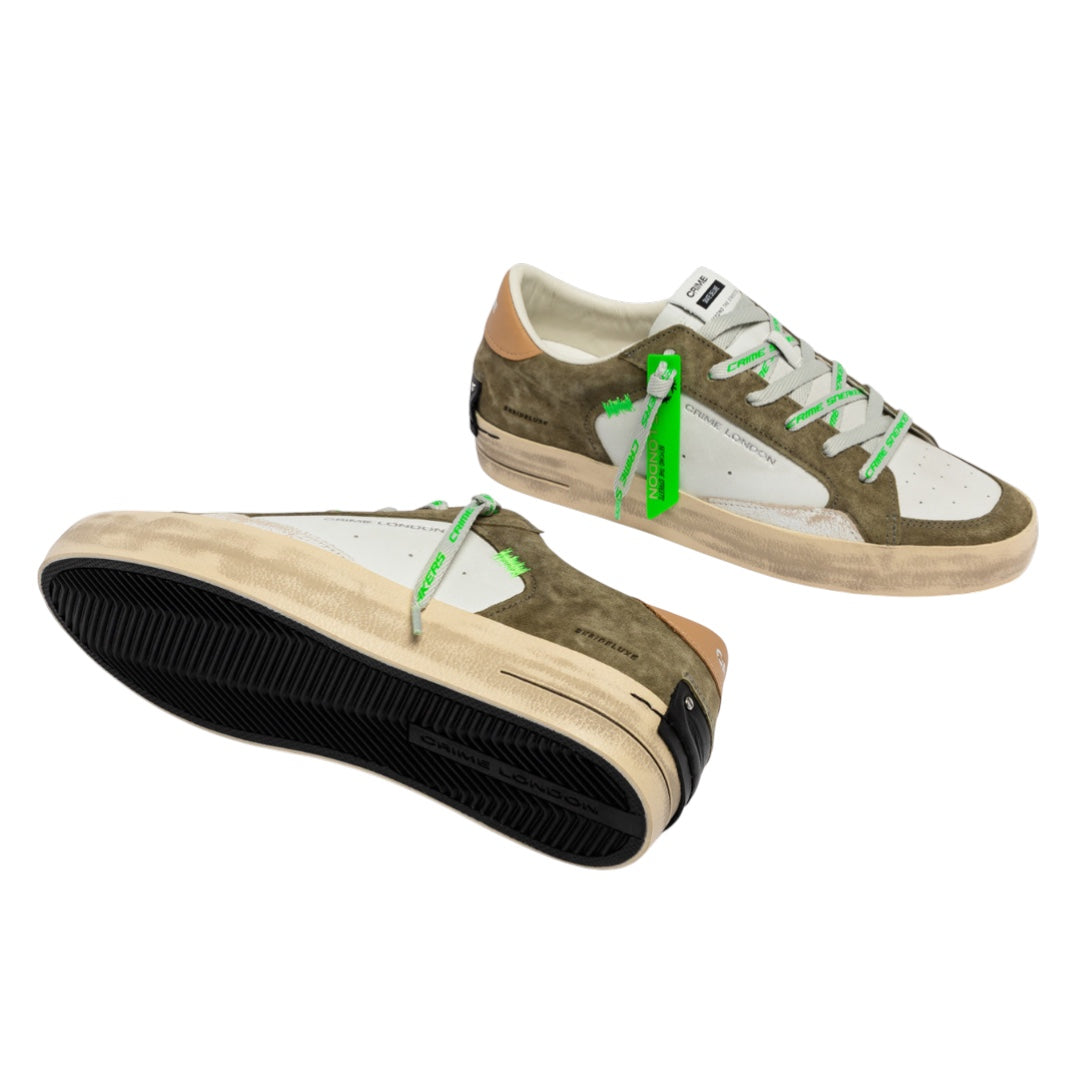 CRIME LONDON Sneaker SK8 Deluxe Mocha Clay