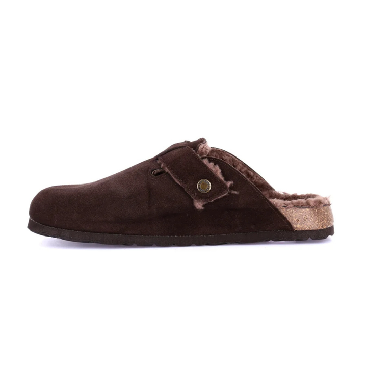 GRUNLAND BOBO Sabot Uomo Fodera in Teddy T. di Moro