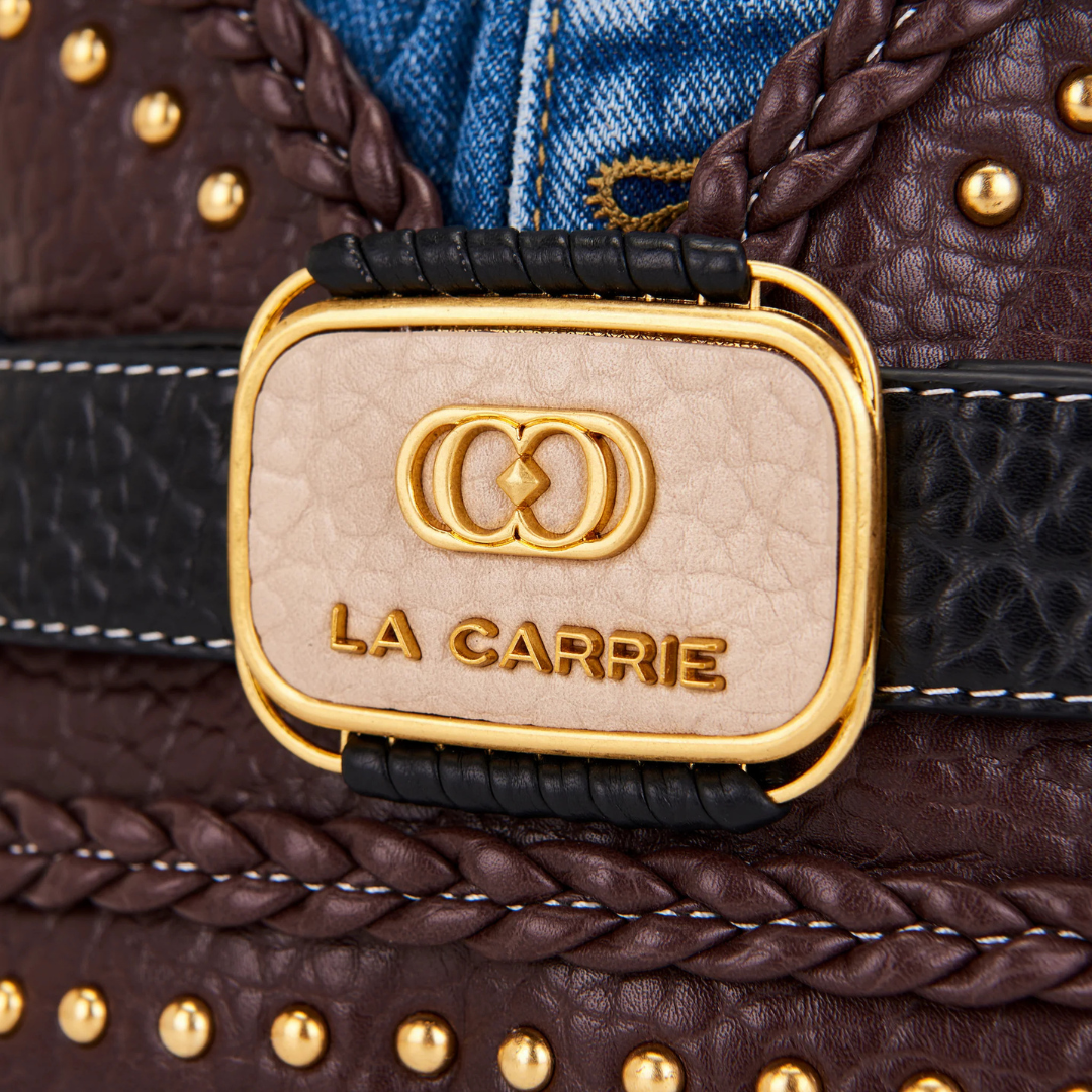LA CARRIE Secchiello Bagghy Dark Brown