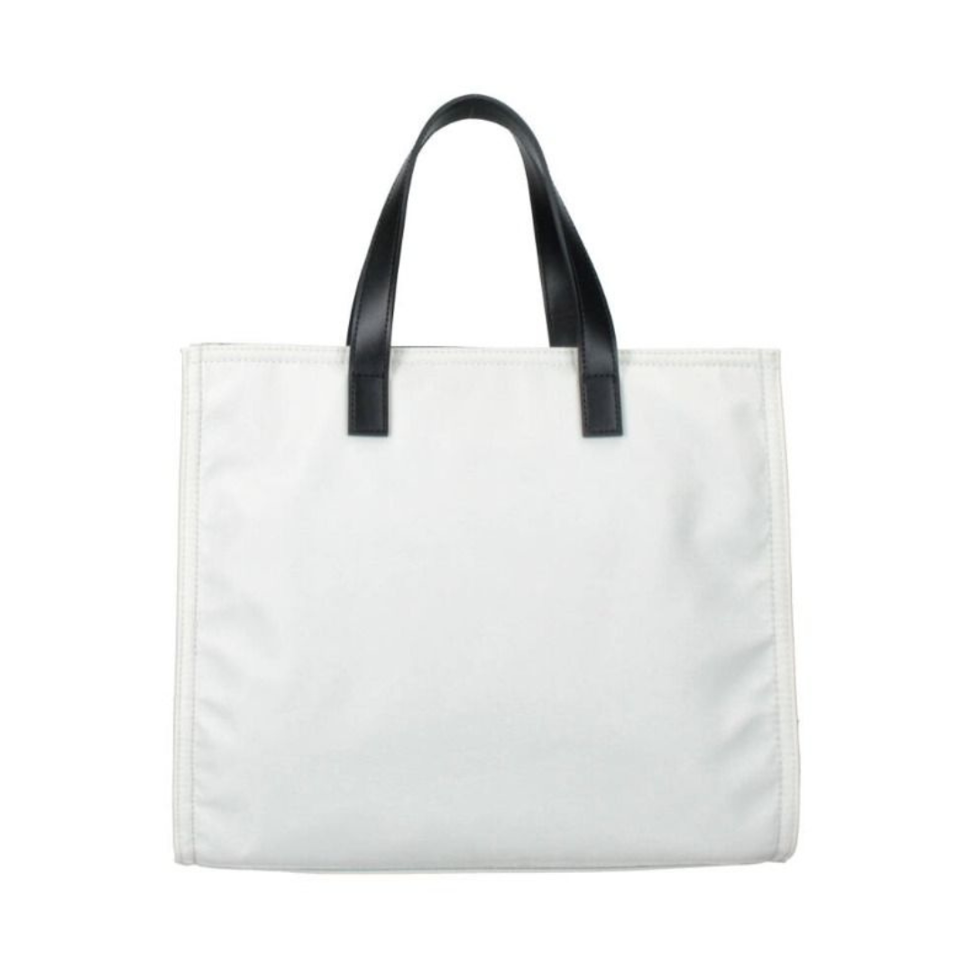 REBELLE Electra Nylon Ivory Handbag