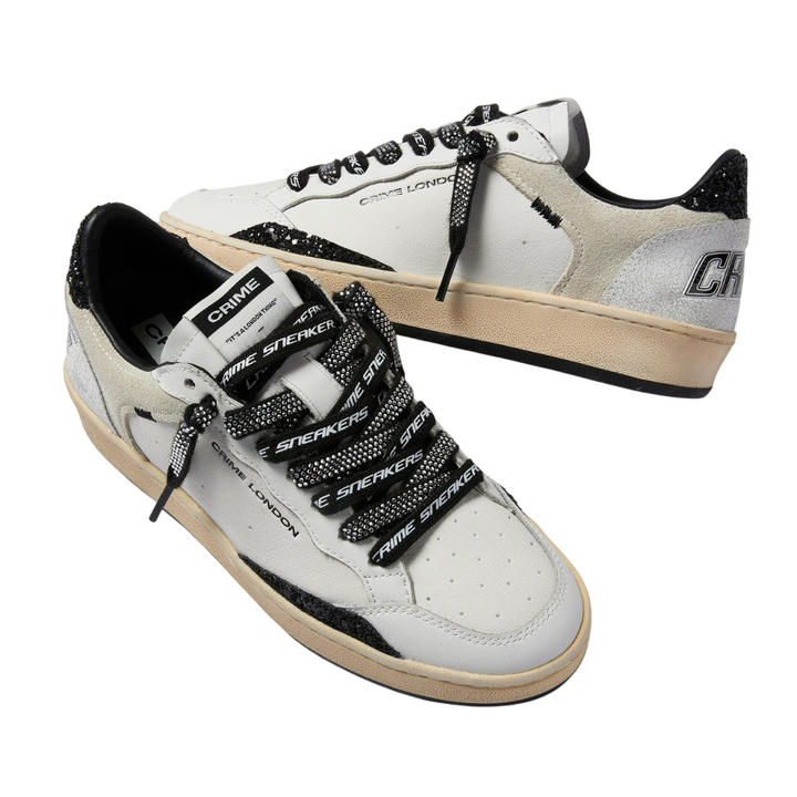 CRIME LONDON Sneaker Chelsea Ivory Shadow