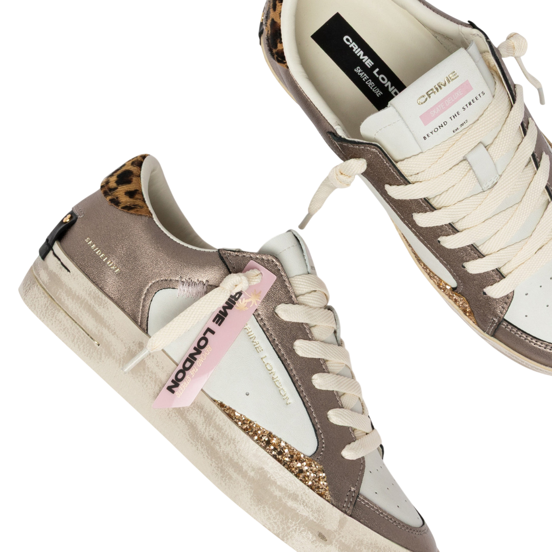CRIME LONDON Sneaker SK8 Deluxe Animalier