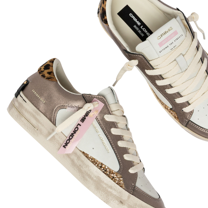 CRIME LONDON Sneaker SK8 Deluxe Animalier