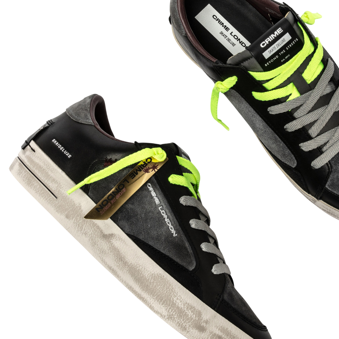 CRIME LONDON Sneaker SK8 Deluxe Cool Grey