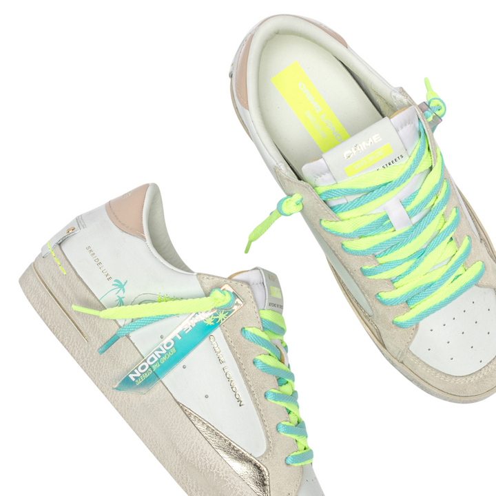 CRIME LONDON Sneaker SK8 Deluxe Nude Bliss