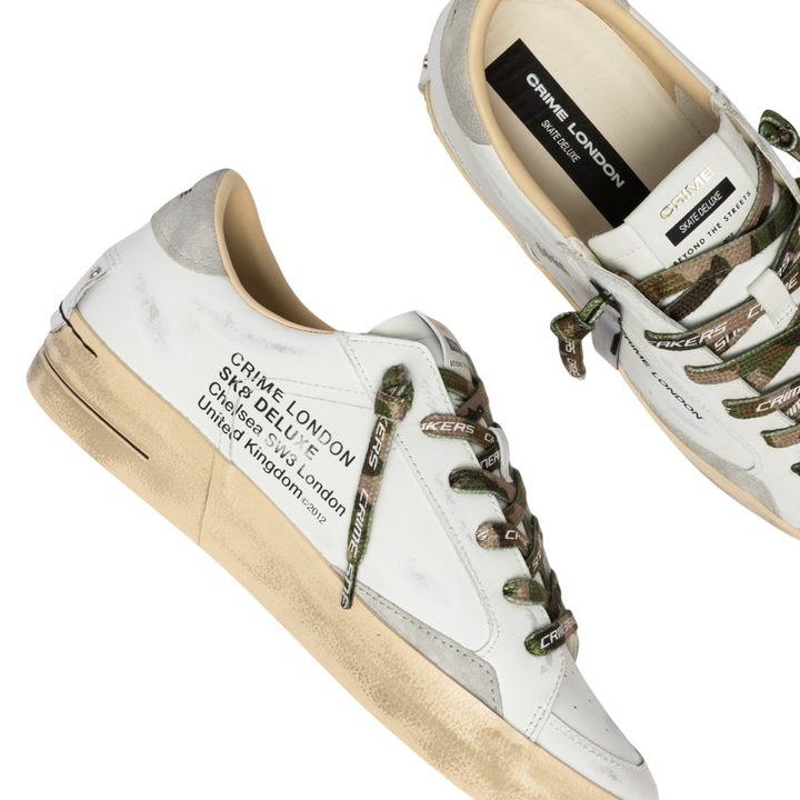 CRIME LONDON Sneaker SK8 Deluxe Urban Camo