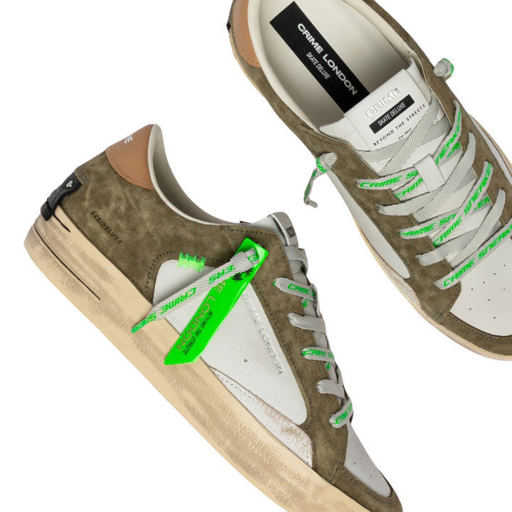 CRIME LONDON Sneaker SK8 Deluxe Mocha Clay