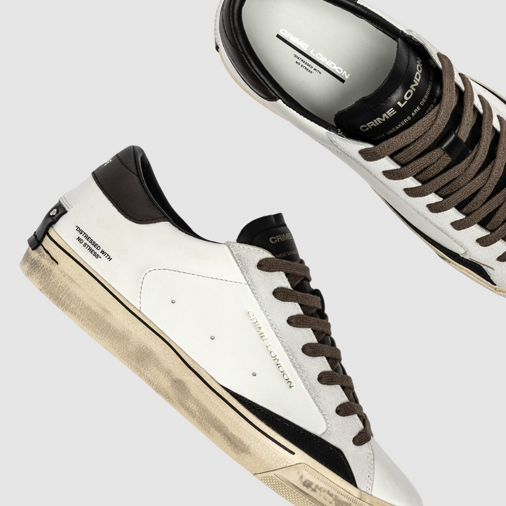 CRIME LONDON SNEAKER DISTRESSED DAY ZERO