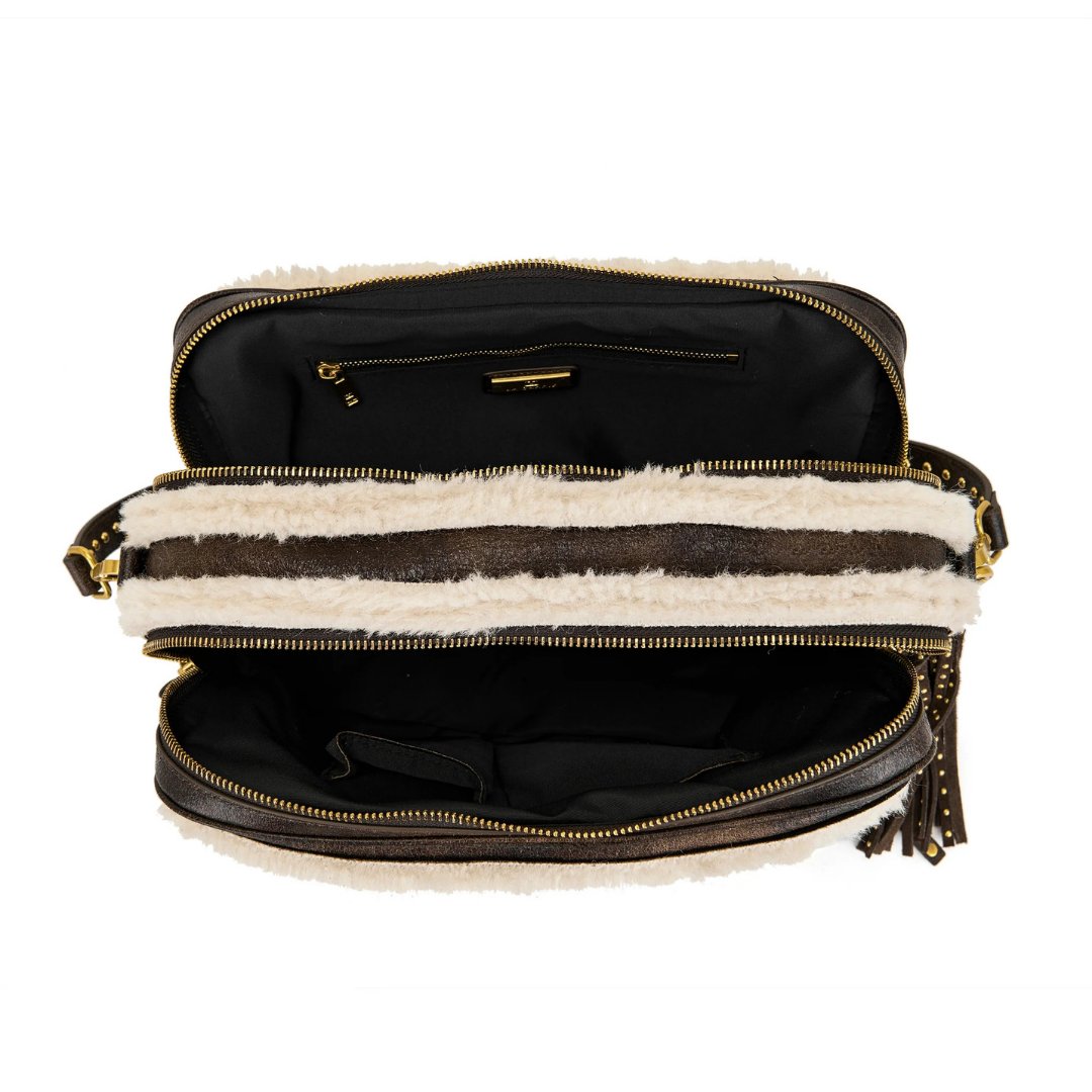 LA CARRIE Borsa a Spalla Warmtouch Brown