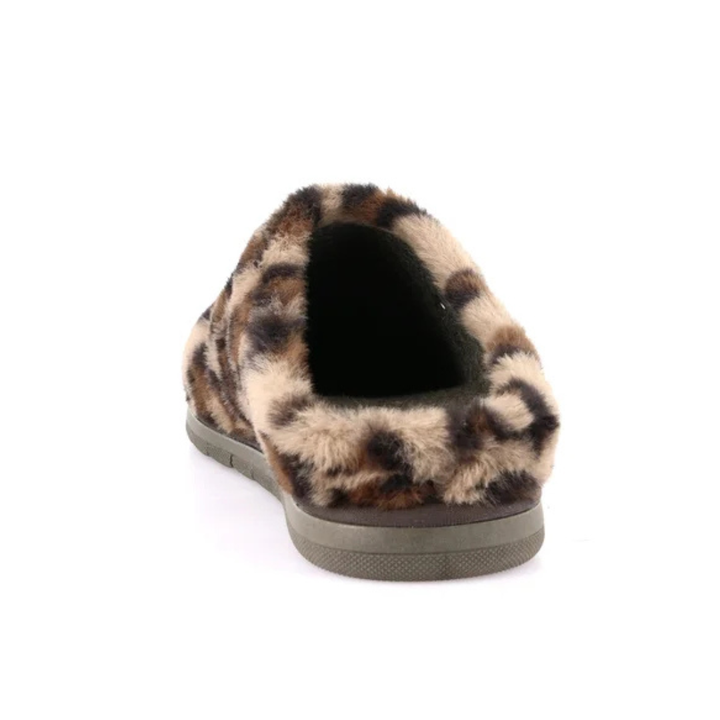 GRUNLAND Rasa Ciabatta Fluffy Animalier