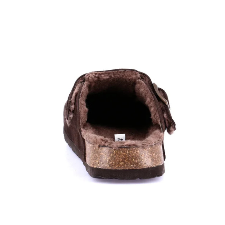 GRUNLAND BOBO Sabot Uomo Fodera in Teddy T. di Moro