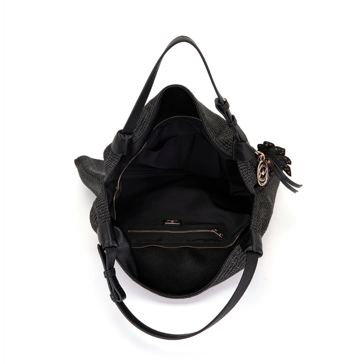 LA CARRIE La Plage Shopping Bag Black