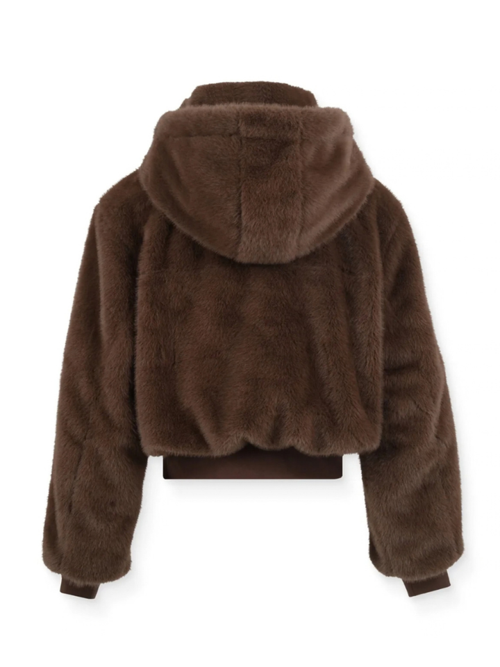 NO NAME Carter Sherpa Jacket Brown