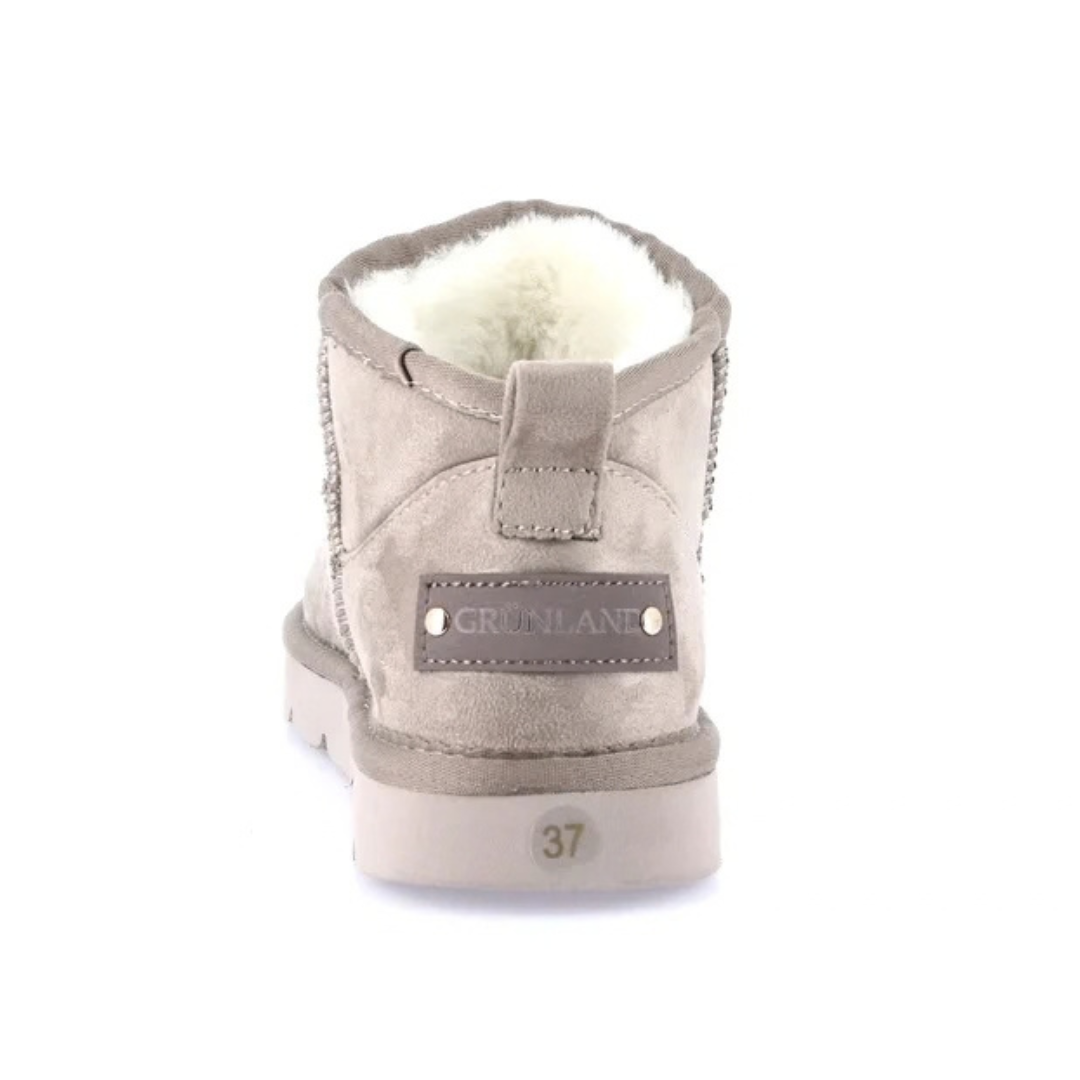 GRUNLAND CHAB Mini Stivaletto Taupe
