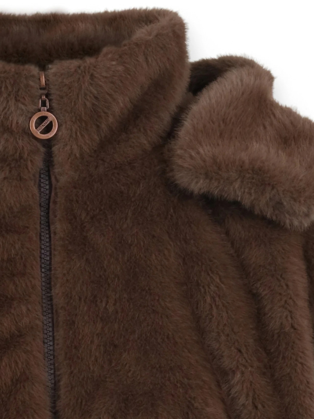 NO NAME Carter Sherpa Jacket Brown