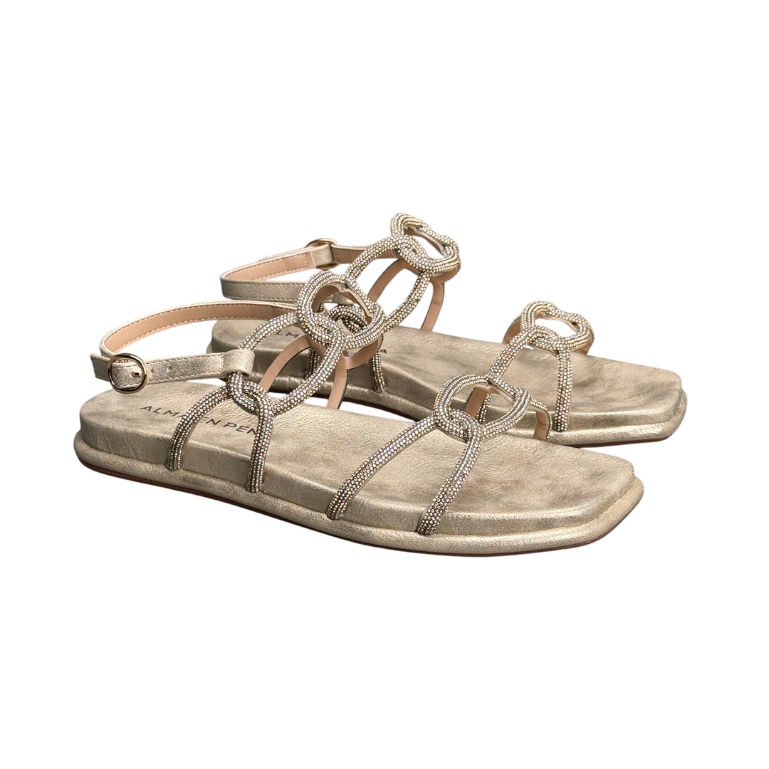 ALMA EN PENA Sandalo Catene Strass