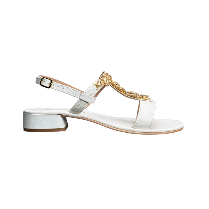 LE CHICCHE Sandalo Bianco