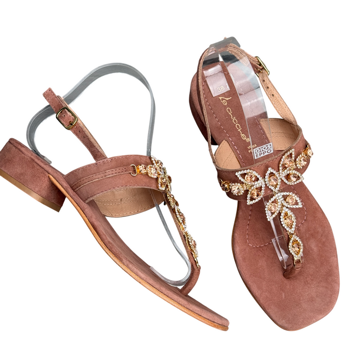 LE CHICCHE Sandalo Infradito Coral