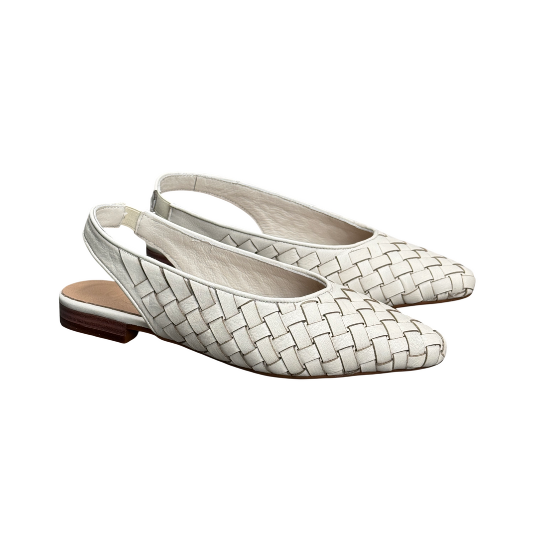 UNIKA Slingback Pelle Intrecciata