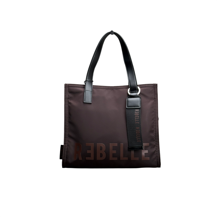 REBELLE Borsa a Mano Poppy Nylon Wengè