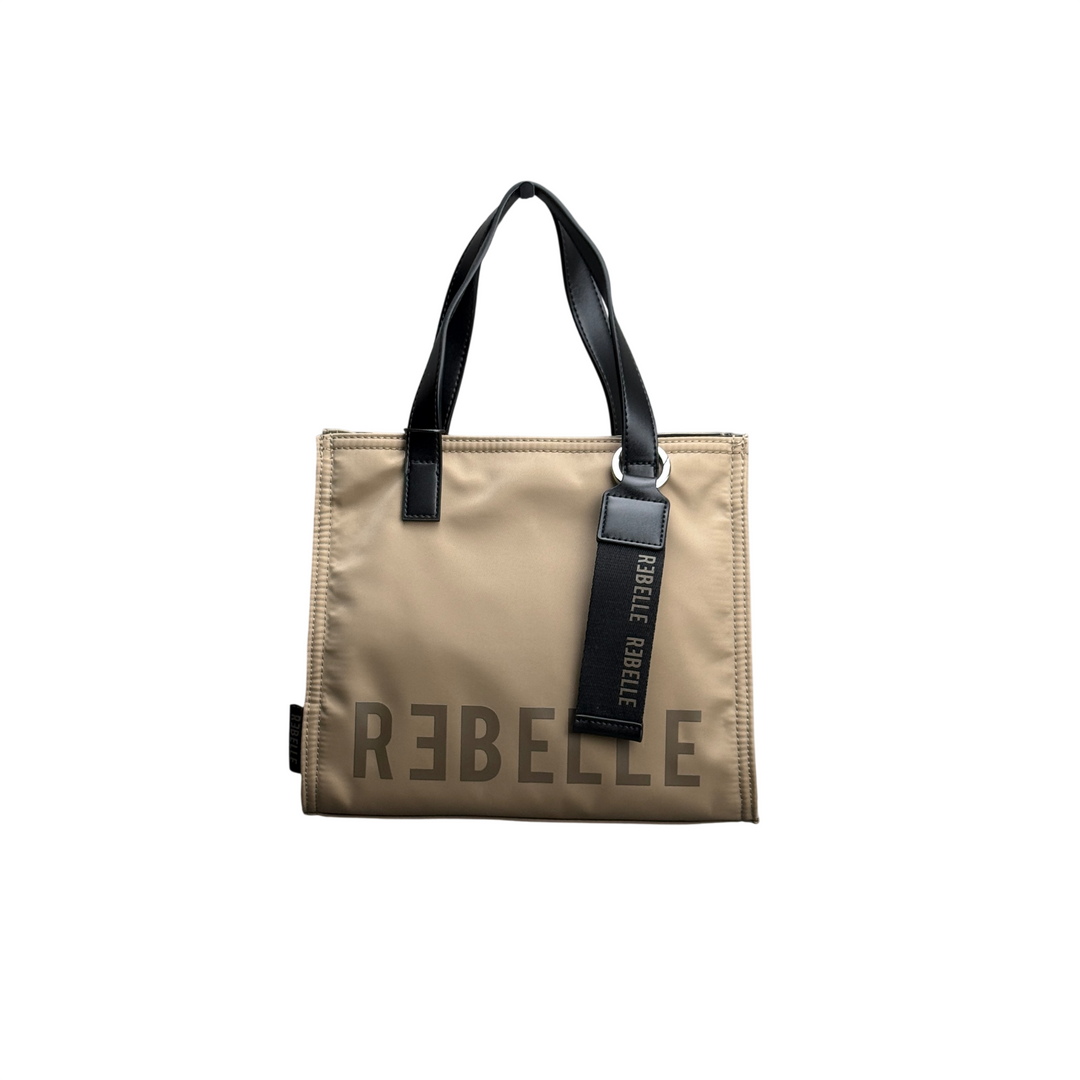 REBELLE Borsa a Mano Poppy Nylon Creta