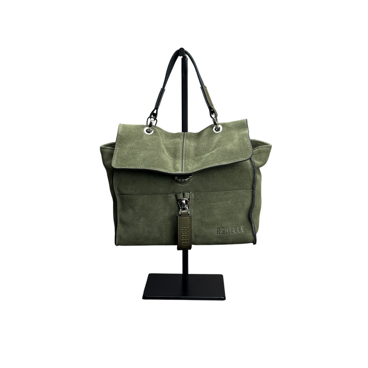 REBELLE Minibag Chloe Camoscio Lizard