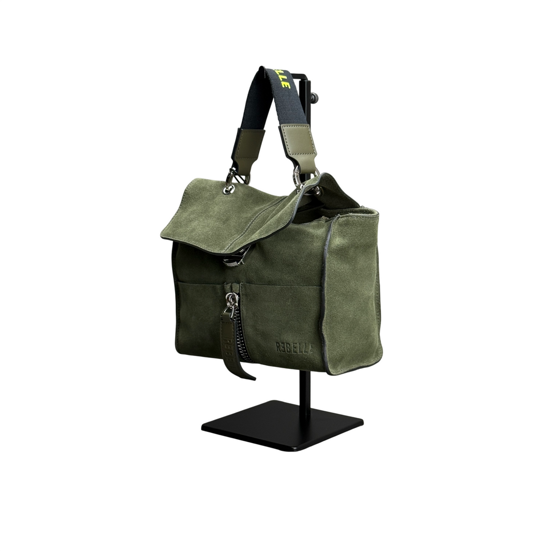 REBELLE Minibag Chloe Camoscio Lizard