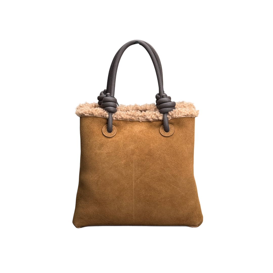 REBELLE Borsa Due Manici Ase Mini Furry Mou