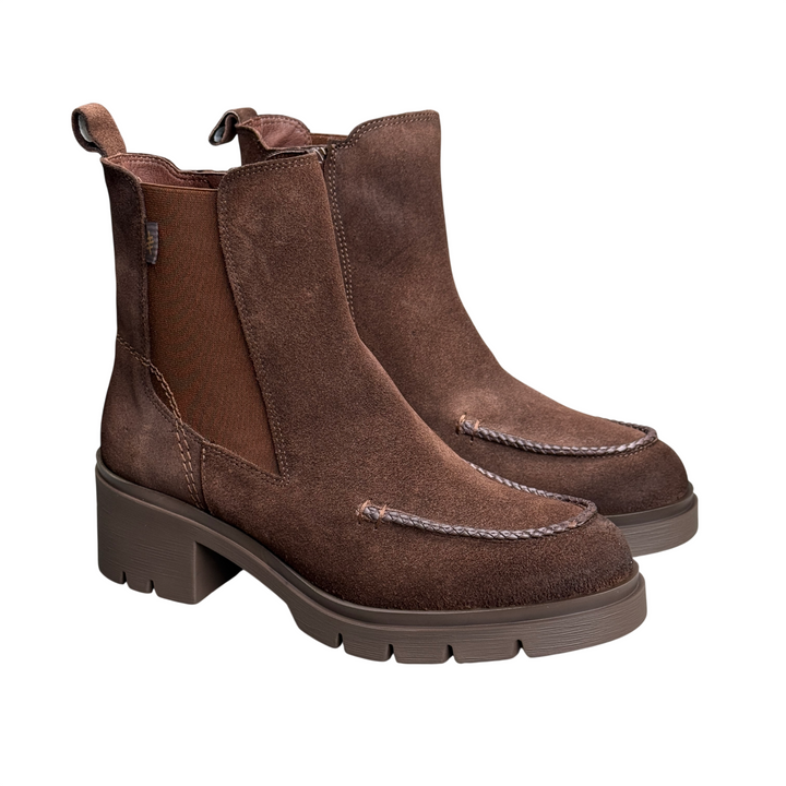 HISPANITAS Stivaletto Chicago Suede Coffee