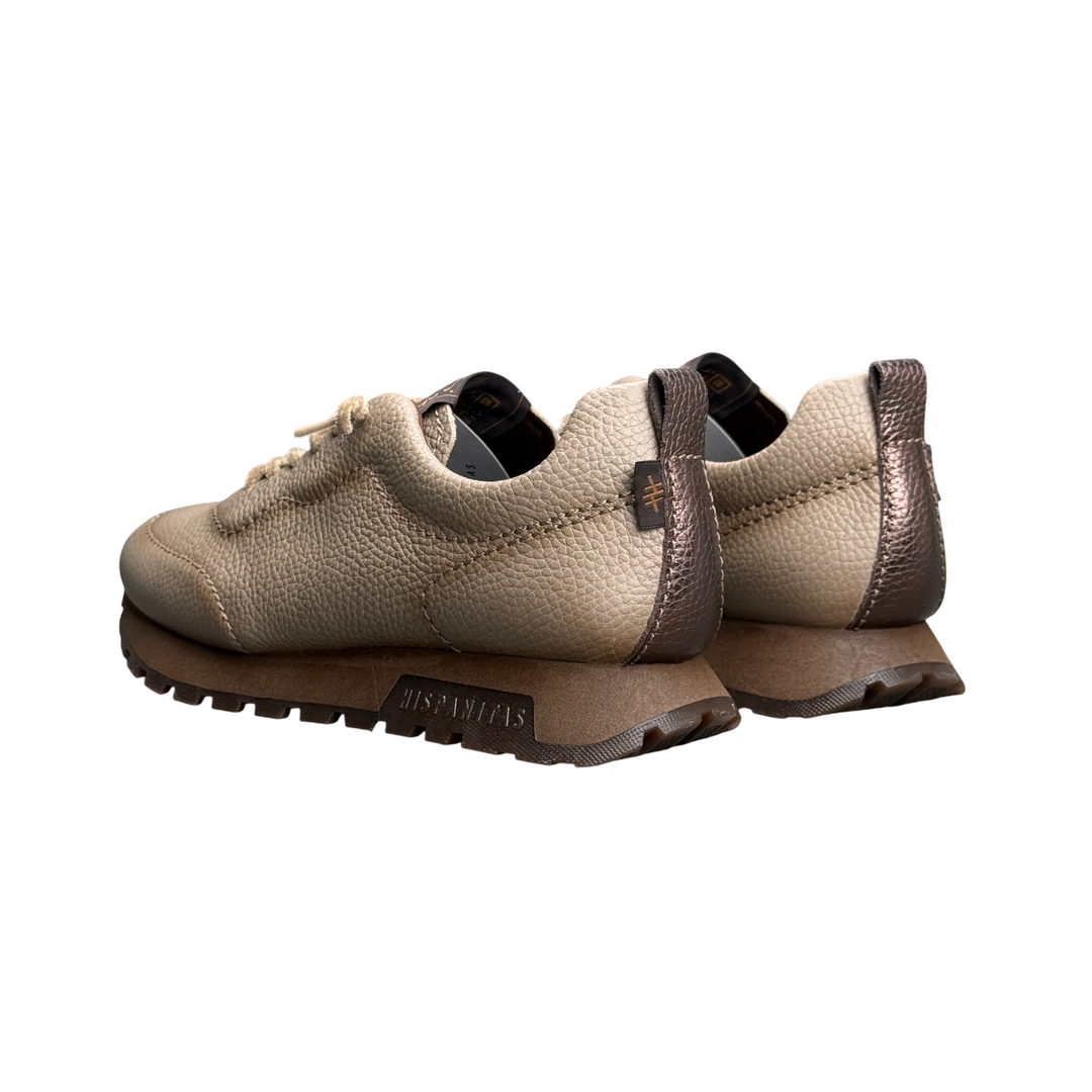 HISPANITAS Sneaker Oregon Pelle Castoro