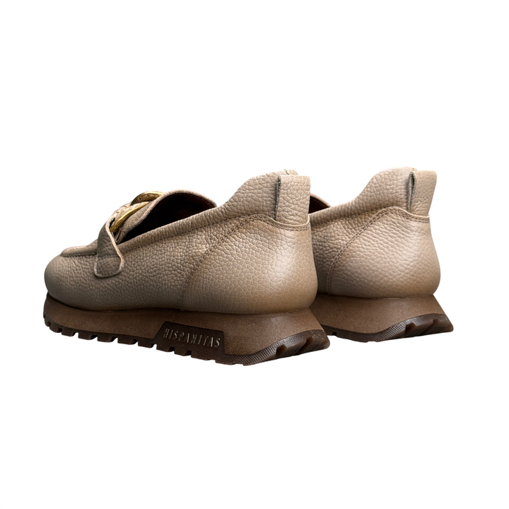 HISPANITAS Mocassino Sport Oregon Pelle Castoro