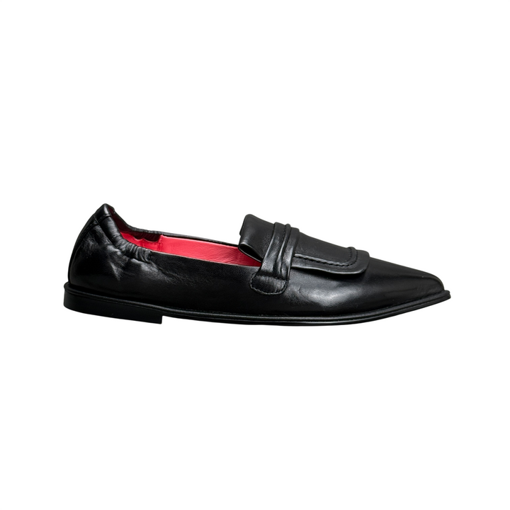 BLACKROSE Mocassino Pelle Black