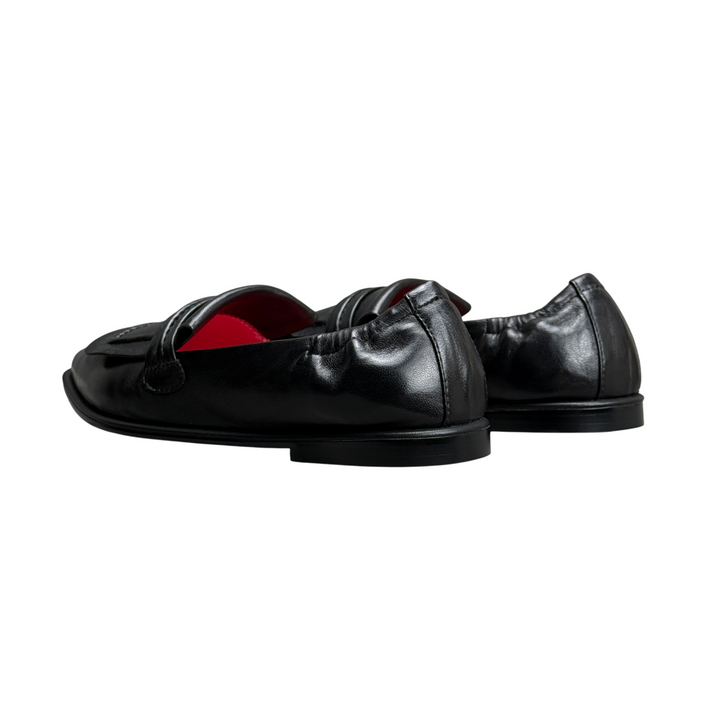 BLACKROSE Mocassino Pelle Black