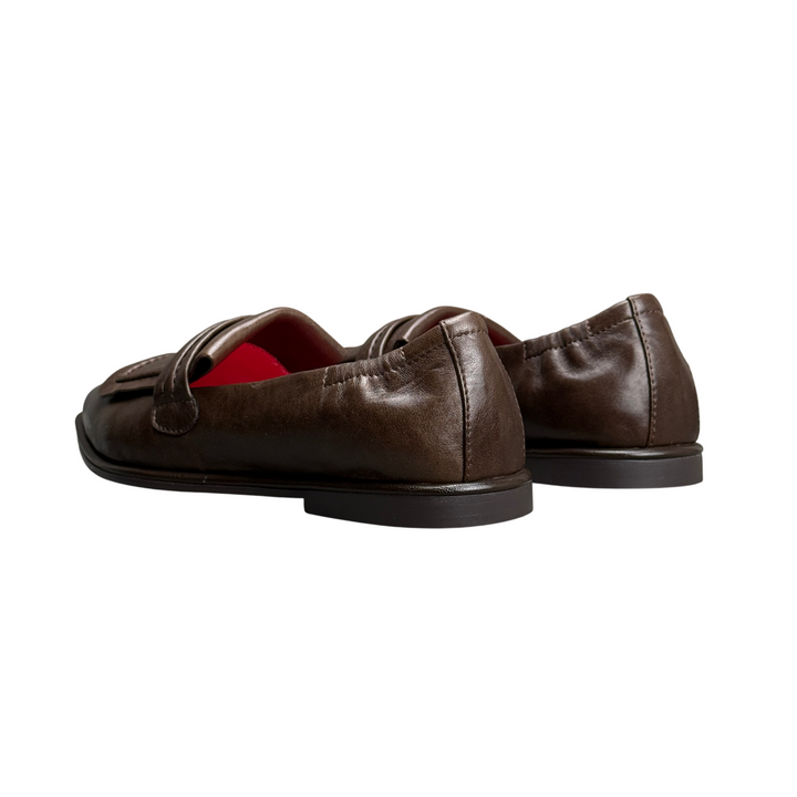 BLACKROSE Mocassino Pelle Coffee