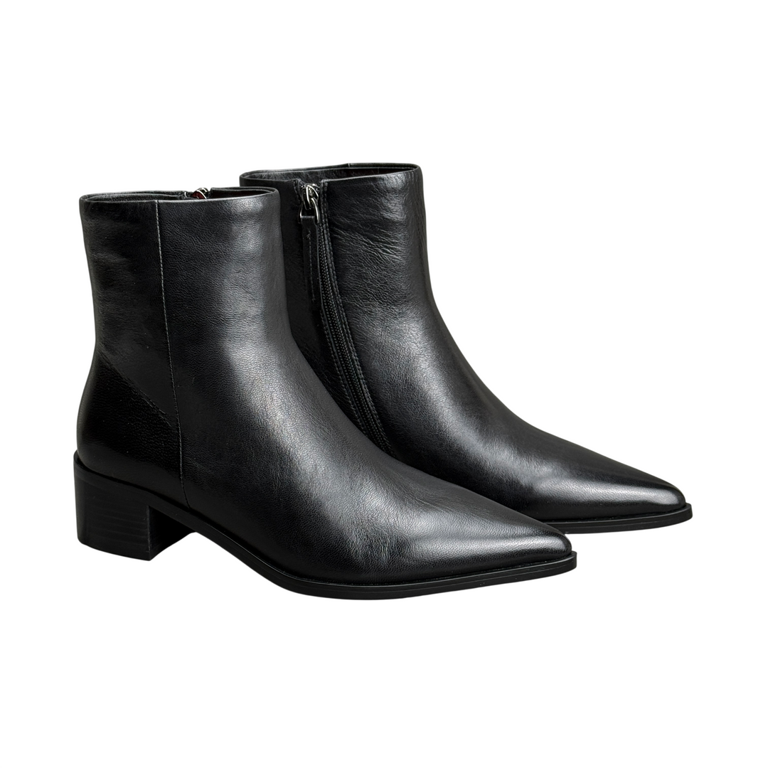 BLACKROSE Stivaletto Pelle Black