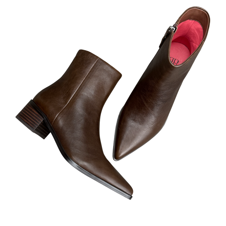 BLACKROSE Stivaletto Pelle Coffee