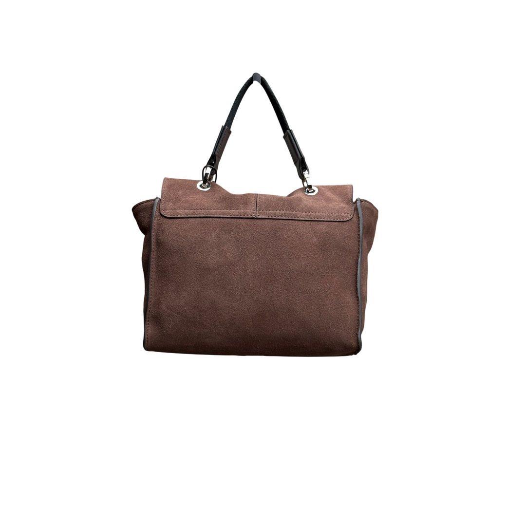 REBELLE Minibag Chloe Camoscio Wengè
