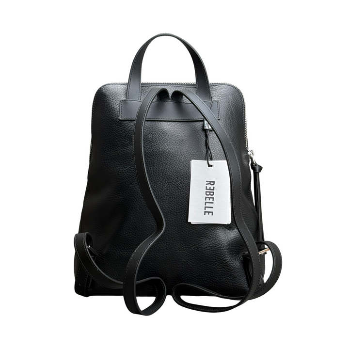 REBELLE Zaino Diana BackPack Pelle Black