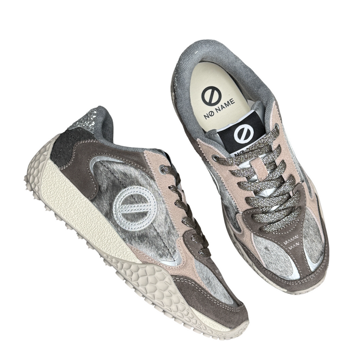 NO NAME Sneaker Kate W Silver/Carbone/Grey