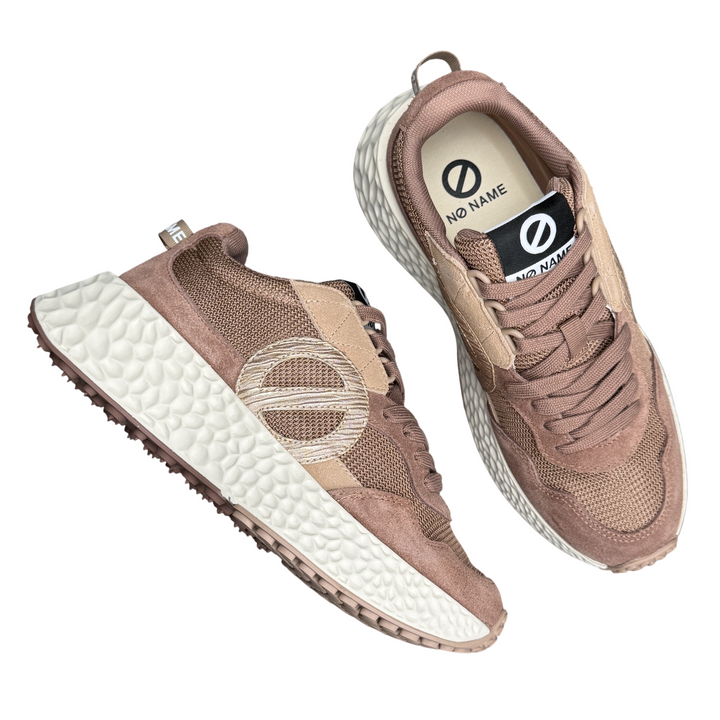 NO NAME Sneaker Carter Jogger W Choco/Beige/Gold