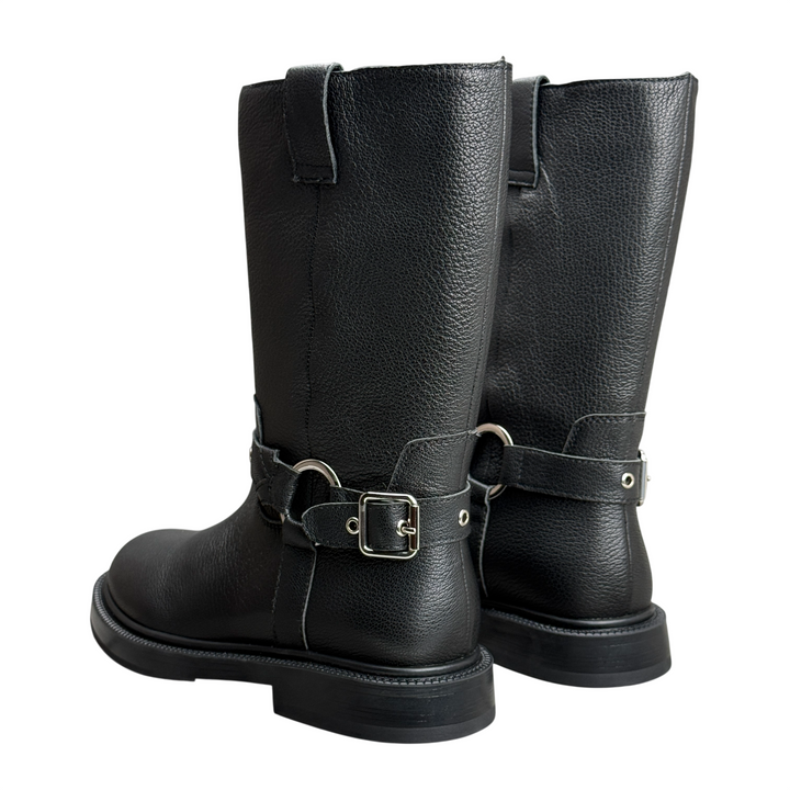LARA MANNI Biker Nero