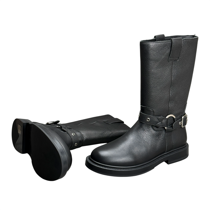 LARA MANNI Biker Nero