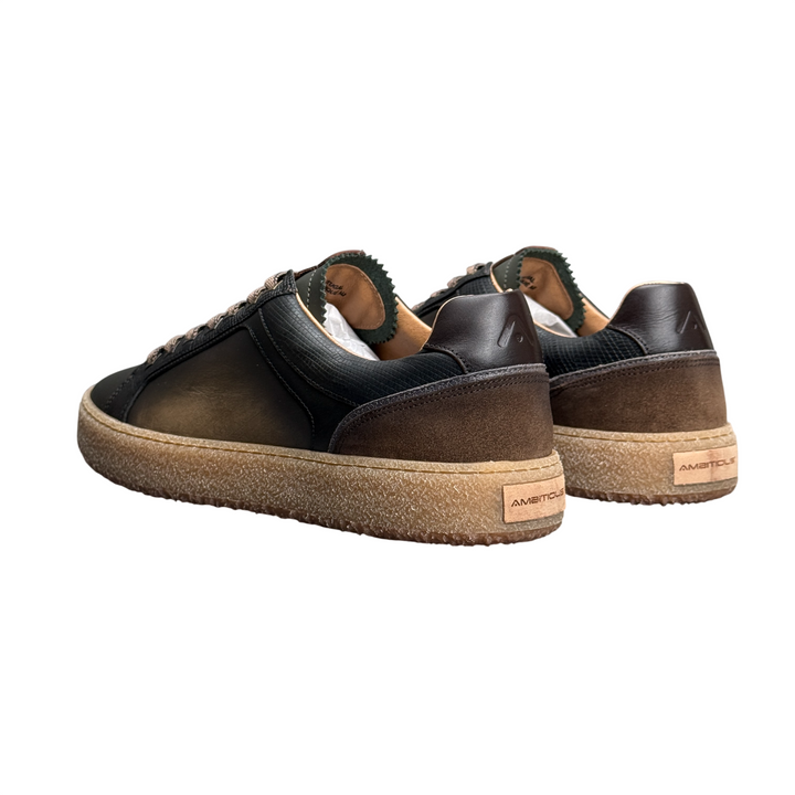 AMBITIOUS Sneaker Kelpe Khaki/Brown